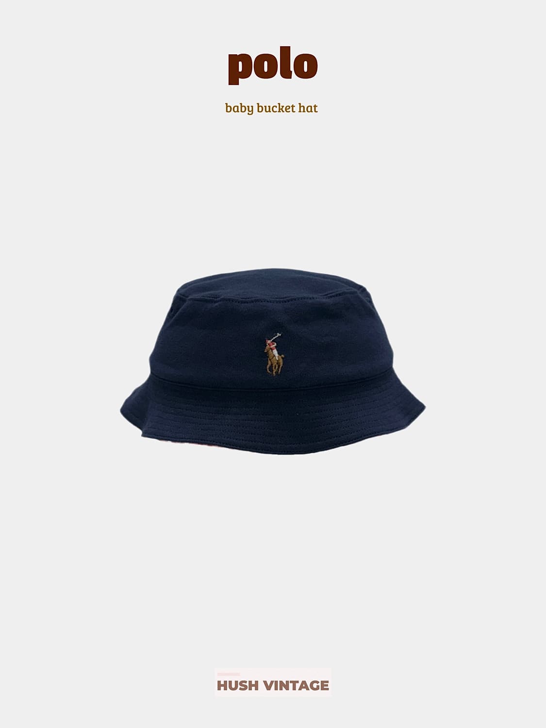 폴로 베이비 리버서블 버킷햇 상품이미지1