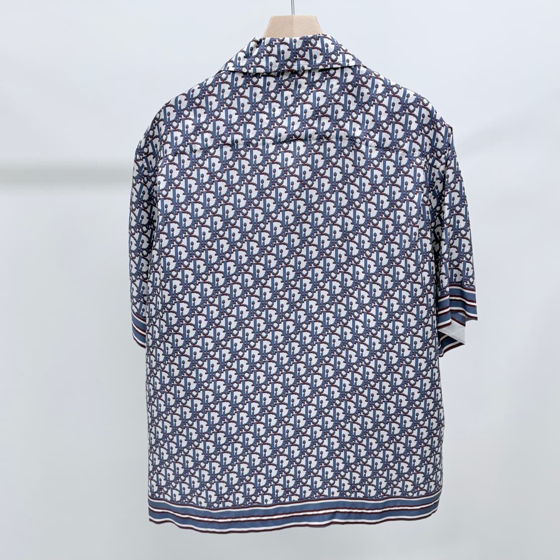 [S+급/41] 디올 오블리크 자카드 실크 반팔 셔츠 상품이미지4