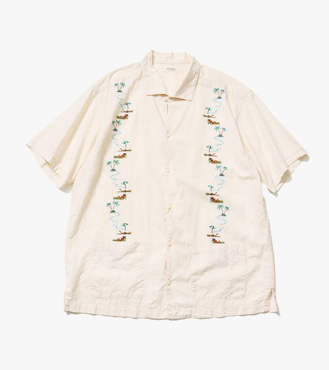 RADIALL - CHAMBRAY CUBA SHIRT 상품이미지1