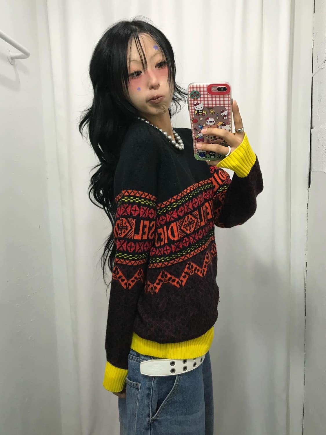 Diesel Logo Pattern Knit 상품이미지6