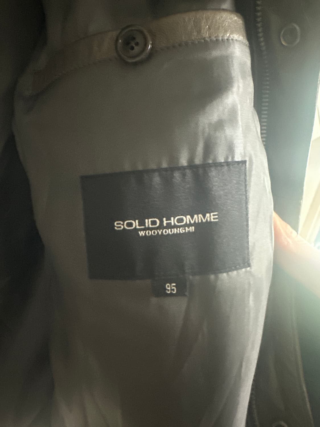 솔리드 옴므 램스킨 레더 상품이미지3