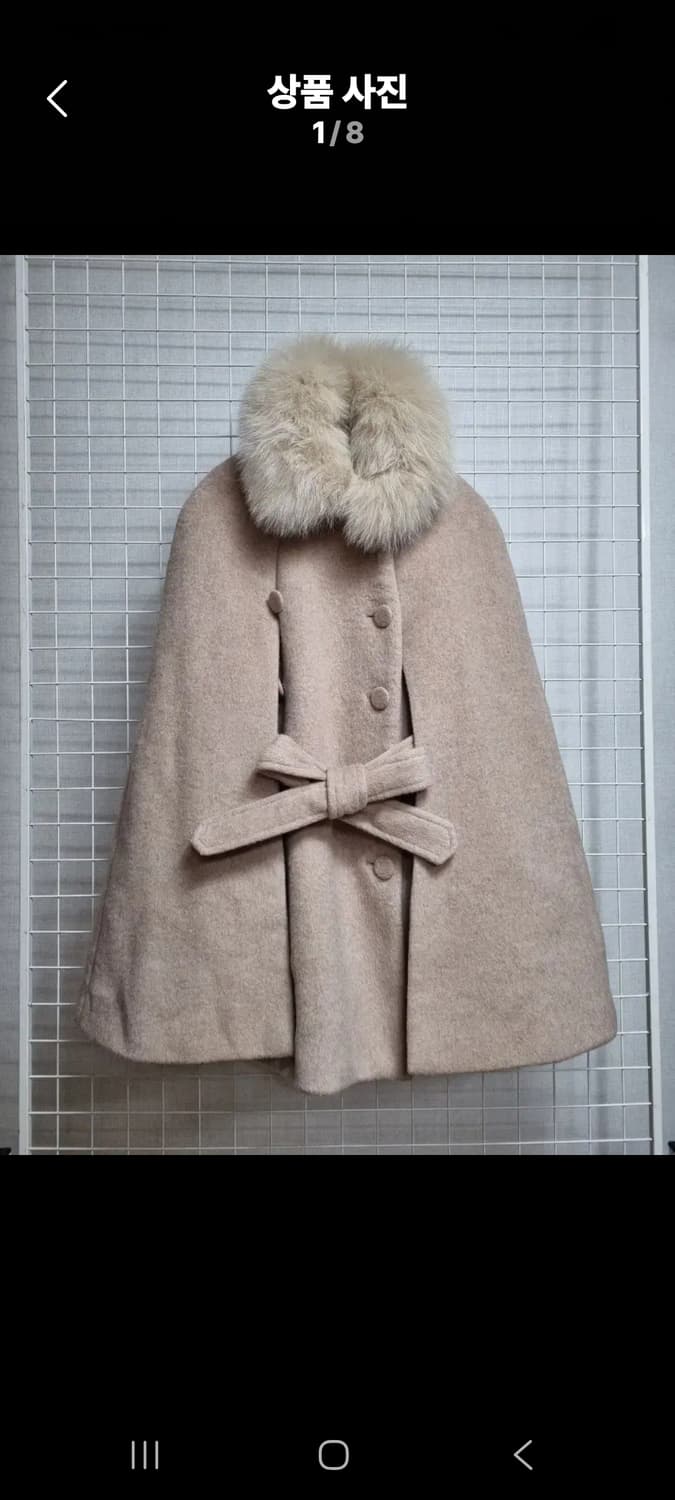 (택포) BLESSLOVE 블레스러브 판쵸 모직코트 상품이미지2