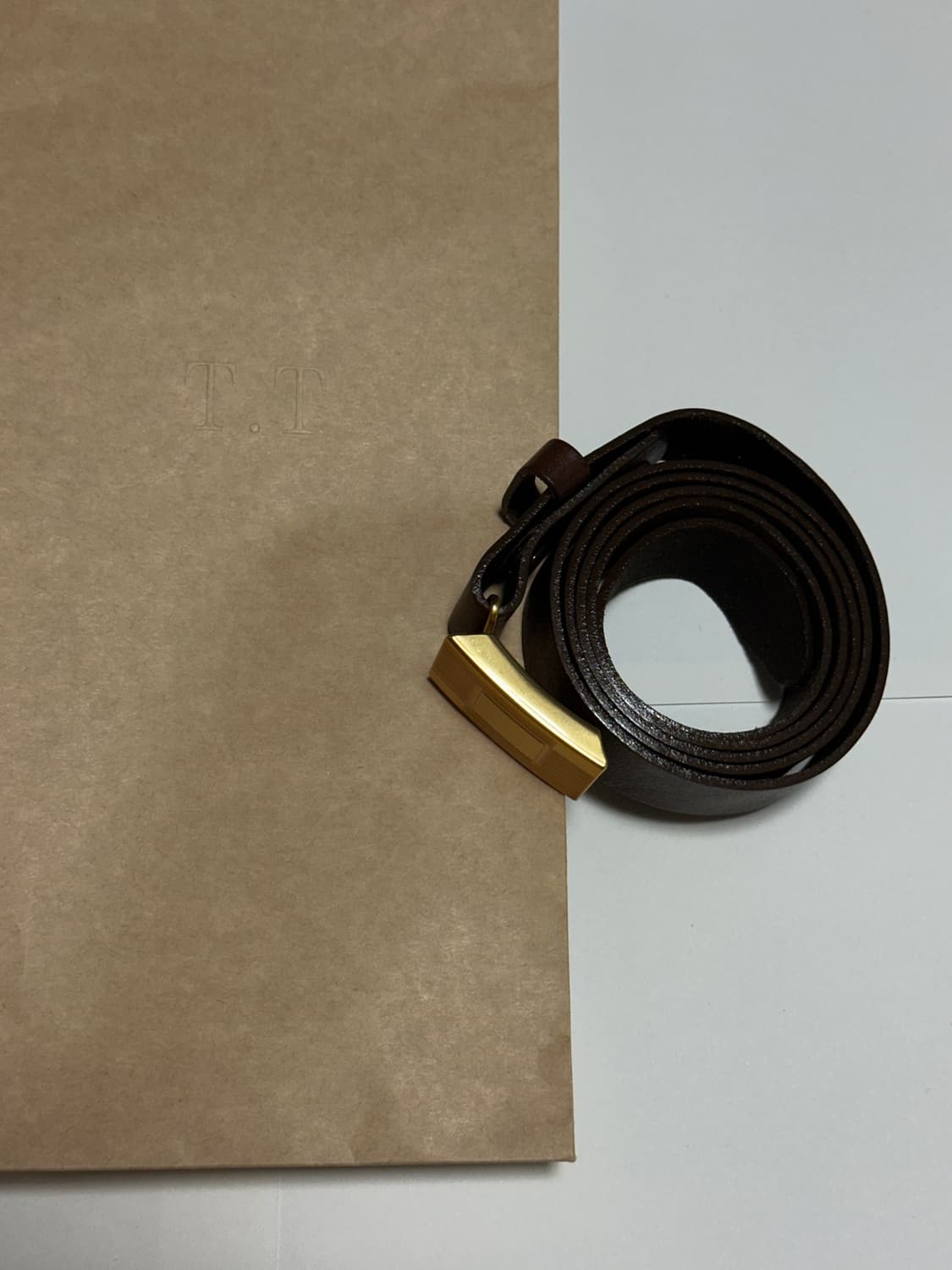 타이가타카하시 Lot.003 히콕 벨트 브라운 상품이미지4