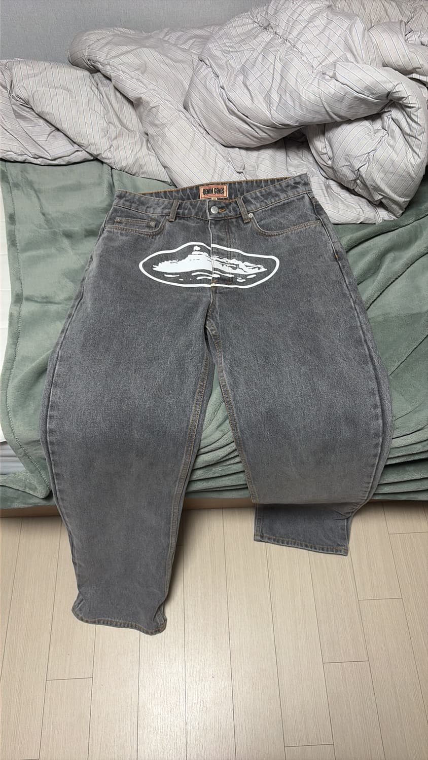 코르테이즈 아일랜드 배기진 라이트그레이 32사이즈 상품이미지1