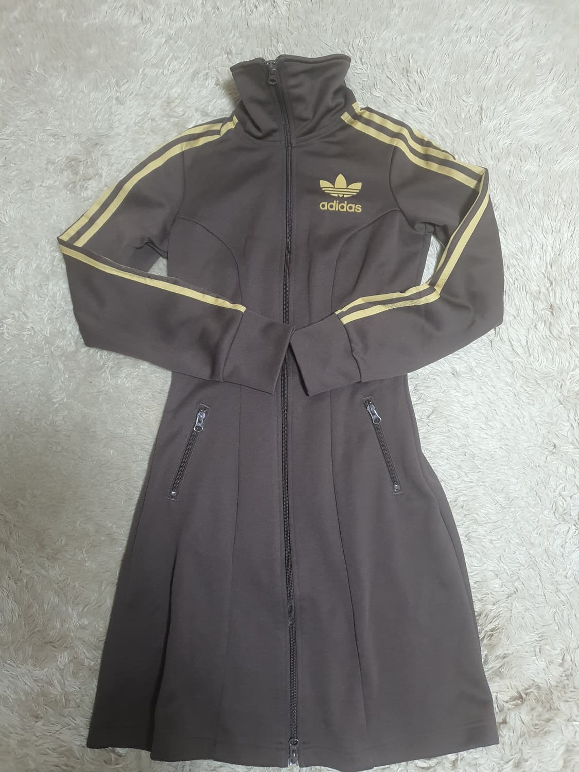 아디다스 올드스쿨 원피스 집업 사이즈xs 85 상품이미지1