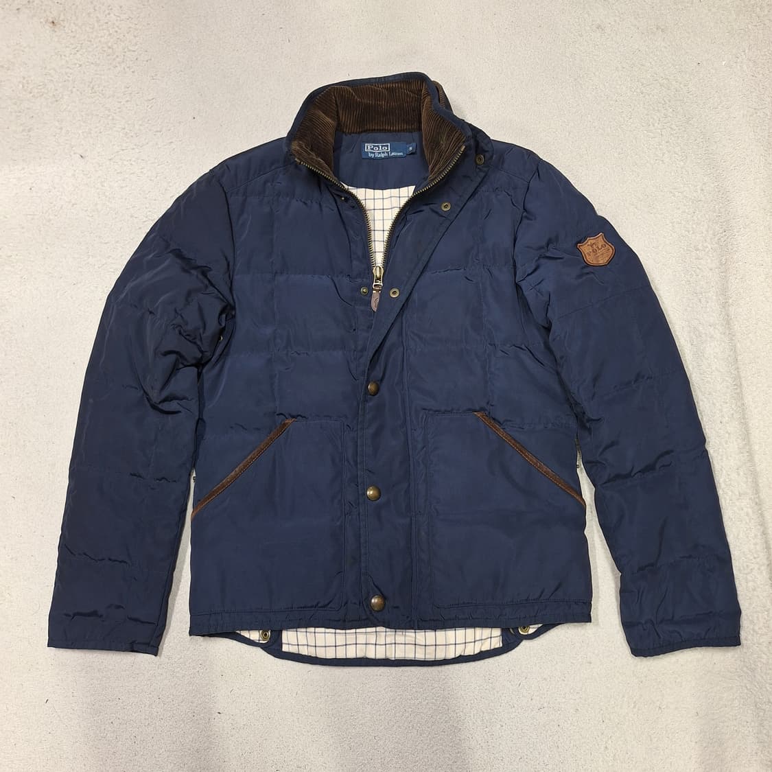 폴로랄프로렌  구스퀼팅패딩S 상품이미지1