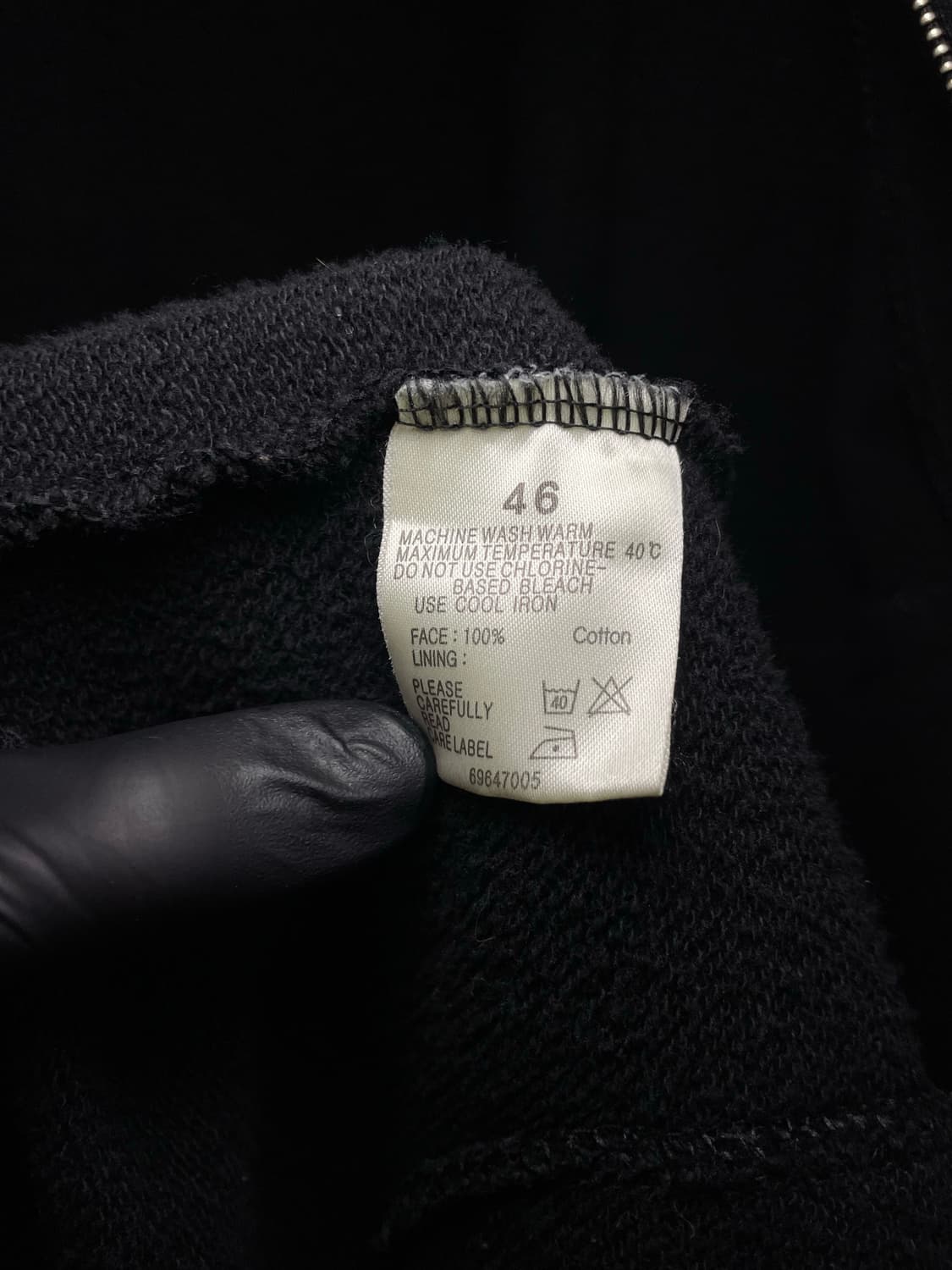 스컬 스터드 롱 후드 집업 상품이미지5