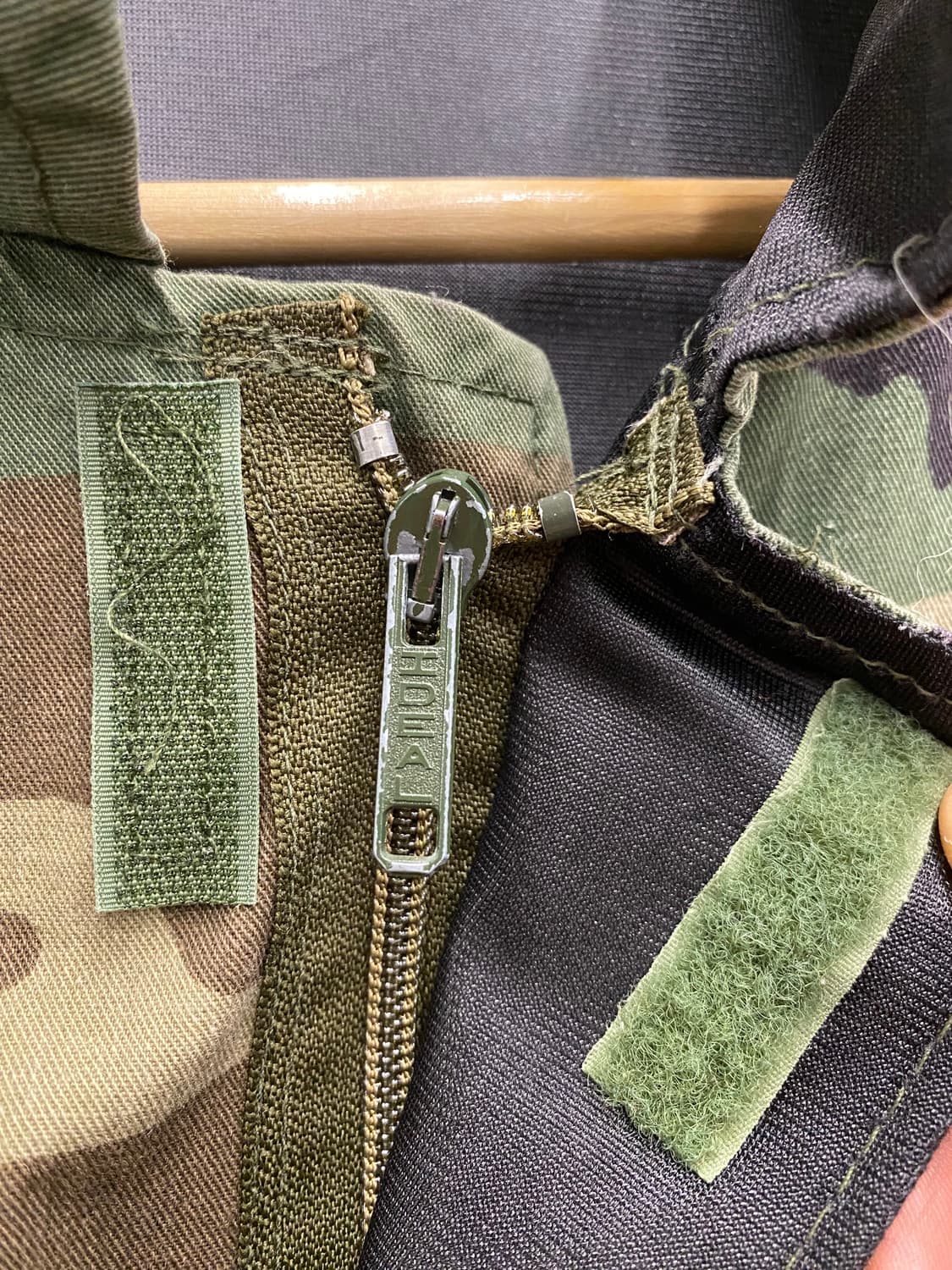 [US M] 80s U.S.ARMY 미군 케미컬 프로텍티브 우드랜드 자켓 상품이미지6