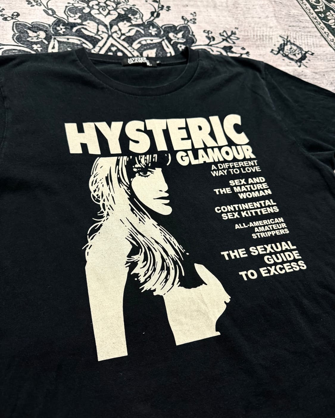 Hysteric Glamour punk y2k tee 상품이미지6