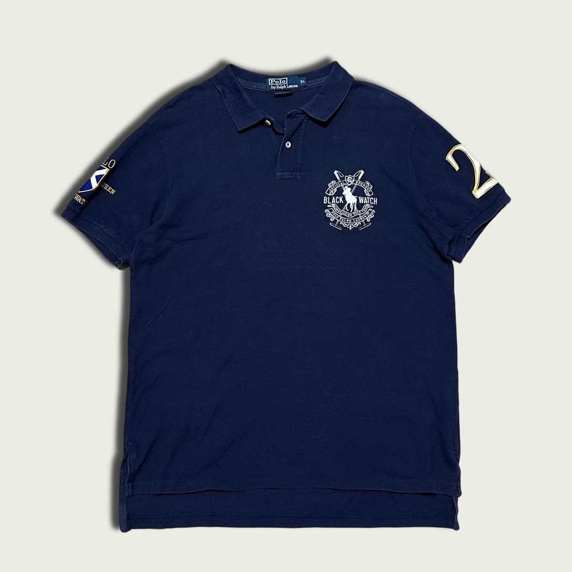 00s 폴로 블랙와치 카라티 상품이미지1