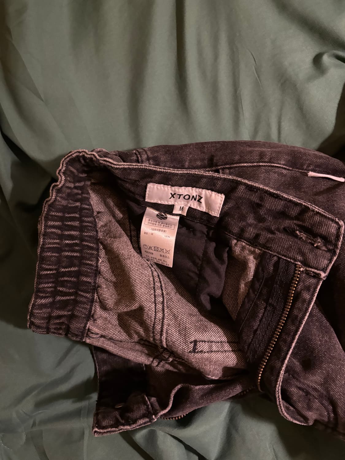 XRONZ 다이아 데님 팬츠 m 상품이미지4