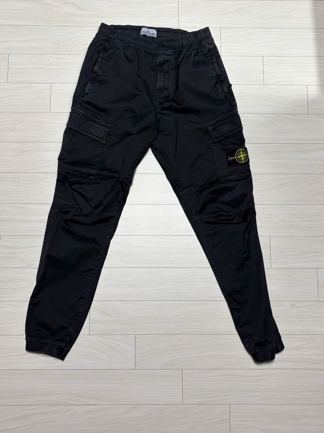 스톤아일랜드 카고 팬츠 30사이즈 블랙 한글택 7515313L1 V012 상품이미지2