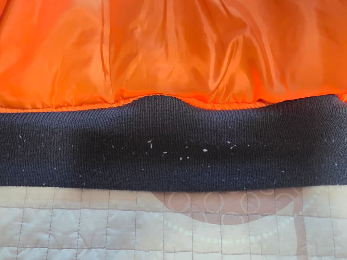 로스코 MA-1 네이비 항공점퍼 L사이즈(105~110) 판매 상품이미지4