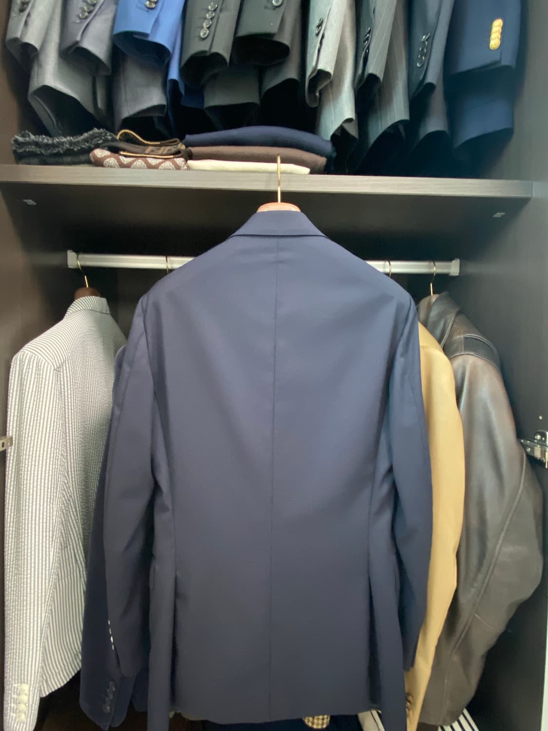 폴로 랄프로렌(POLO RALPH LAUREN) 네이비 은장 자켓 상품이미지5