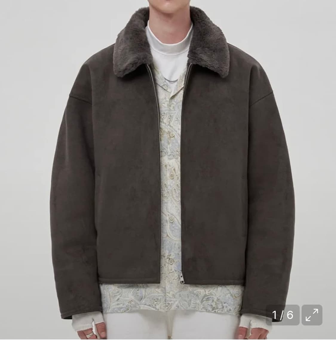 도프제이슨 무스탕 브라운 상품이미지1