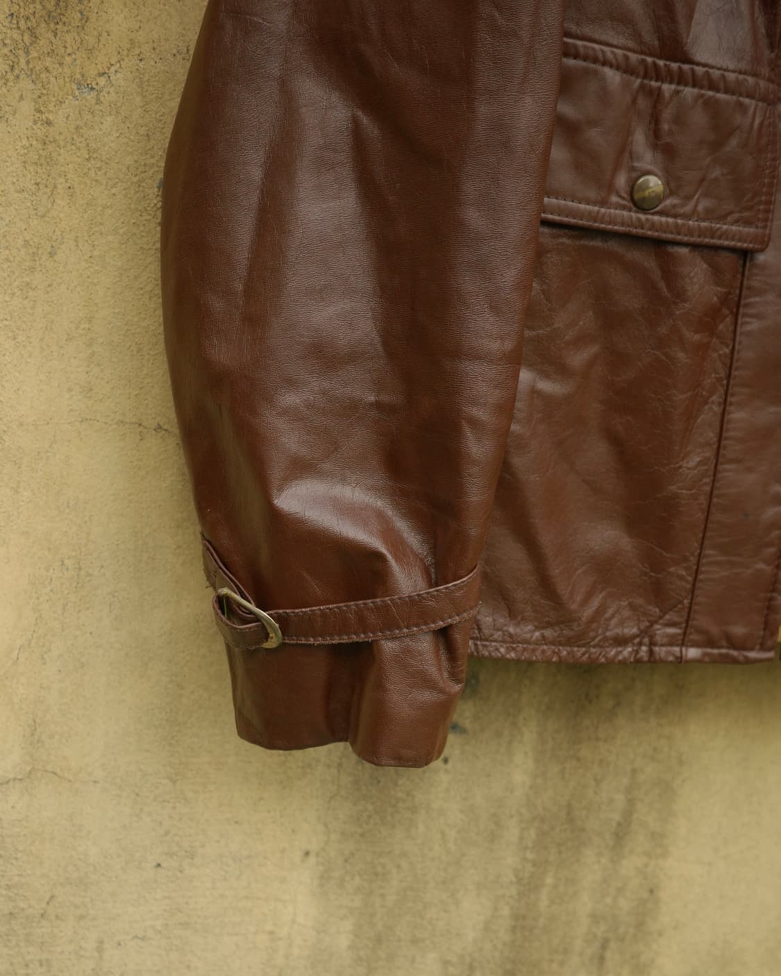 70s 빈티지 클래식 레더 코치 자켓 상품이미지4