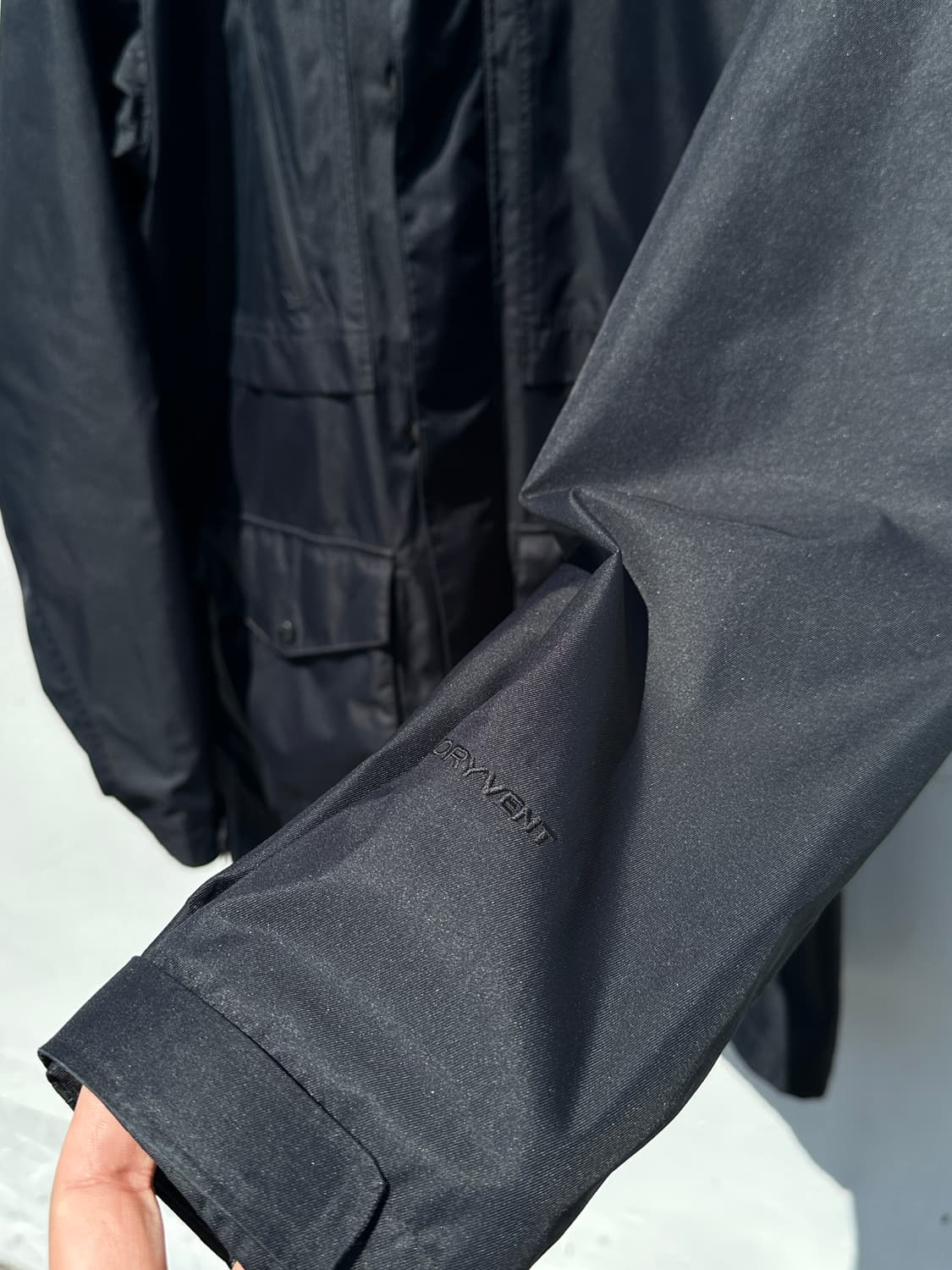 [2XL] 노스페이스 블랙 바람막이 사파리 자켓 상품이미지6
