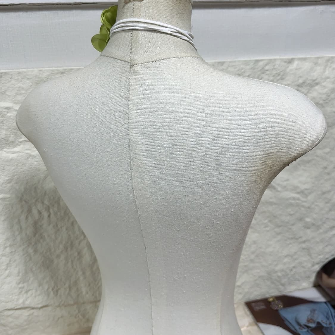 빈티지 플라워 스웨이드 목걸이 듀얼 허리띠 상품이미지2