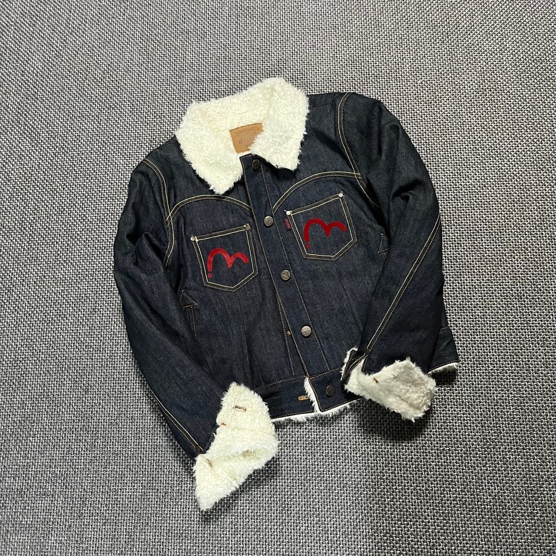 에비수 양털 자켓 새상품 상품이미지2