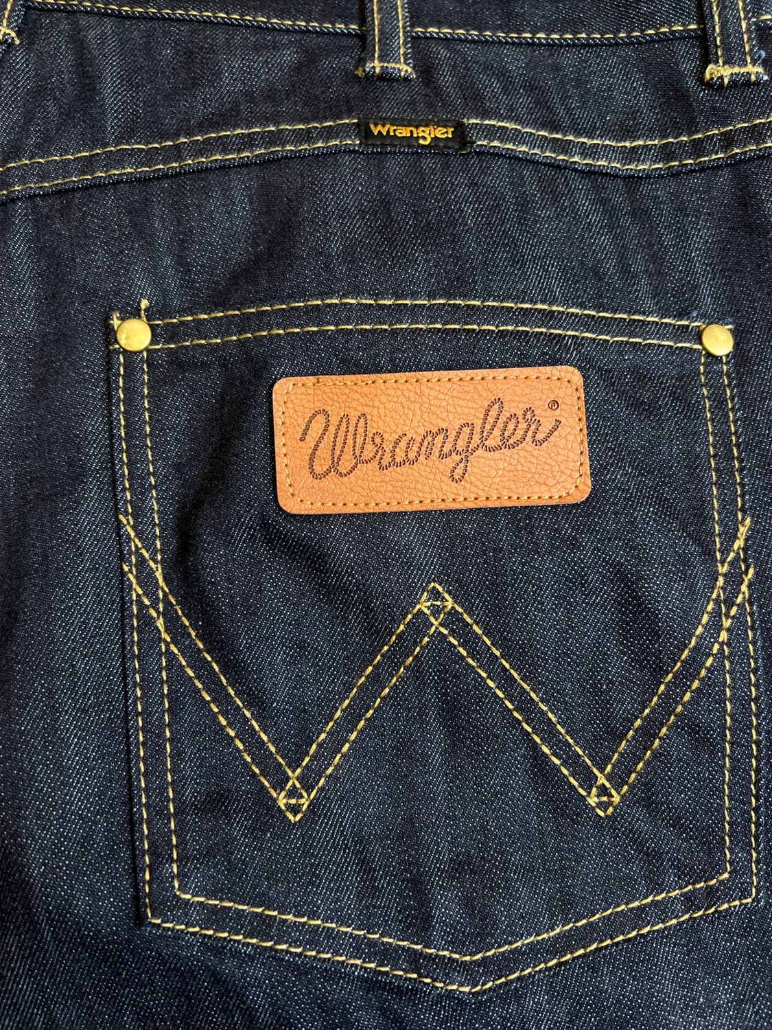 랭글러 생지 데님 팬츠 [허리32] 상품이미지3