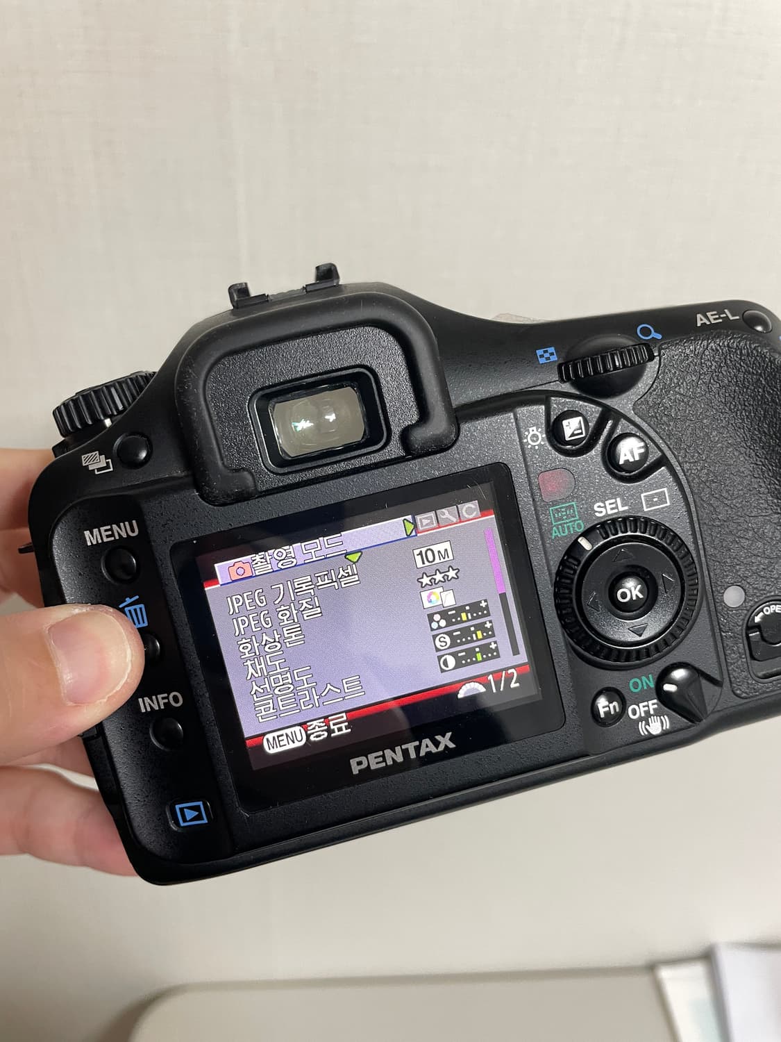 펜탁스 Pentax k10D + 렌즈 4개 상품이미지2