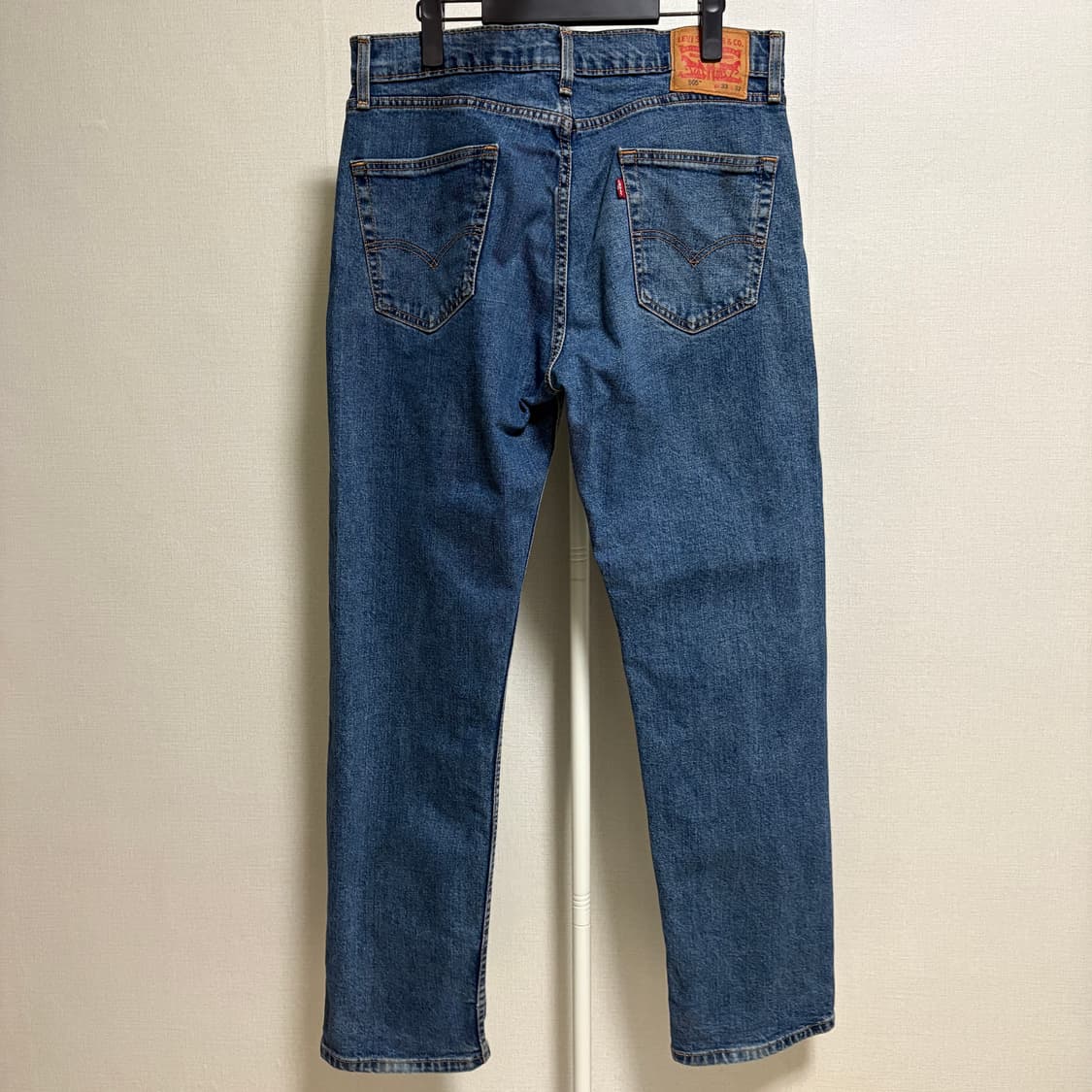 리바이스 505 레귤러 스트레이트 데님팬츠 / W33, L32 상품이미지6