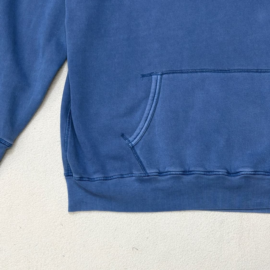 POLO RALPH LAUREN 프렌치 블루 피그먼트 다잉 후드티 XL 상품이미지2