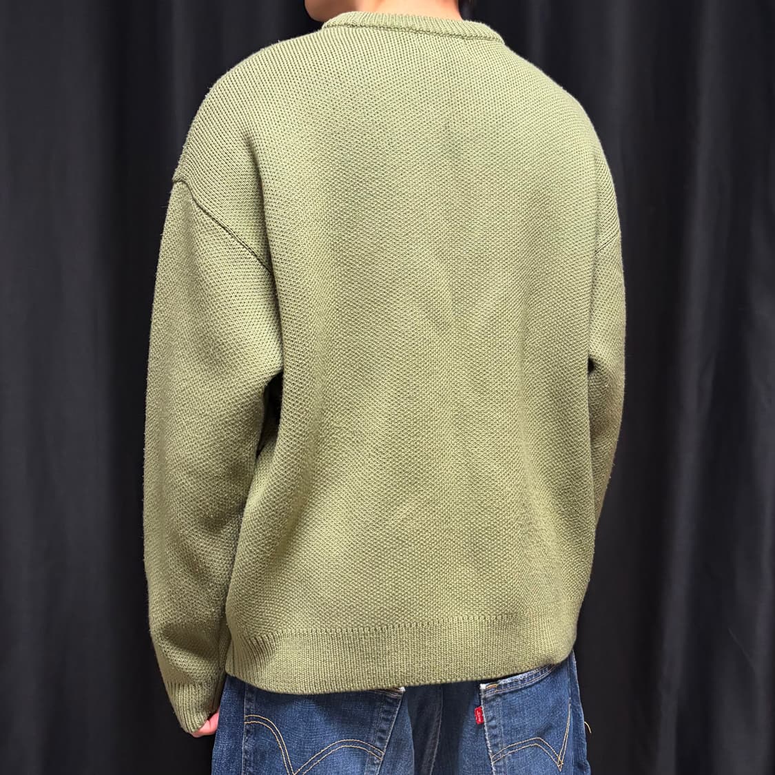 크리틱 SCOUTS BOY 니트 Khaki  L 사이즈 상품이미지5