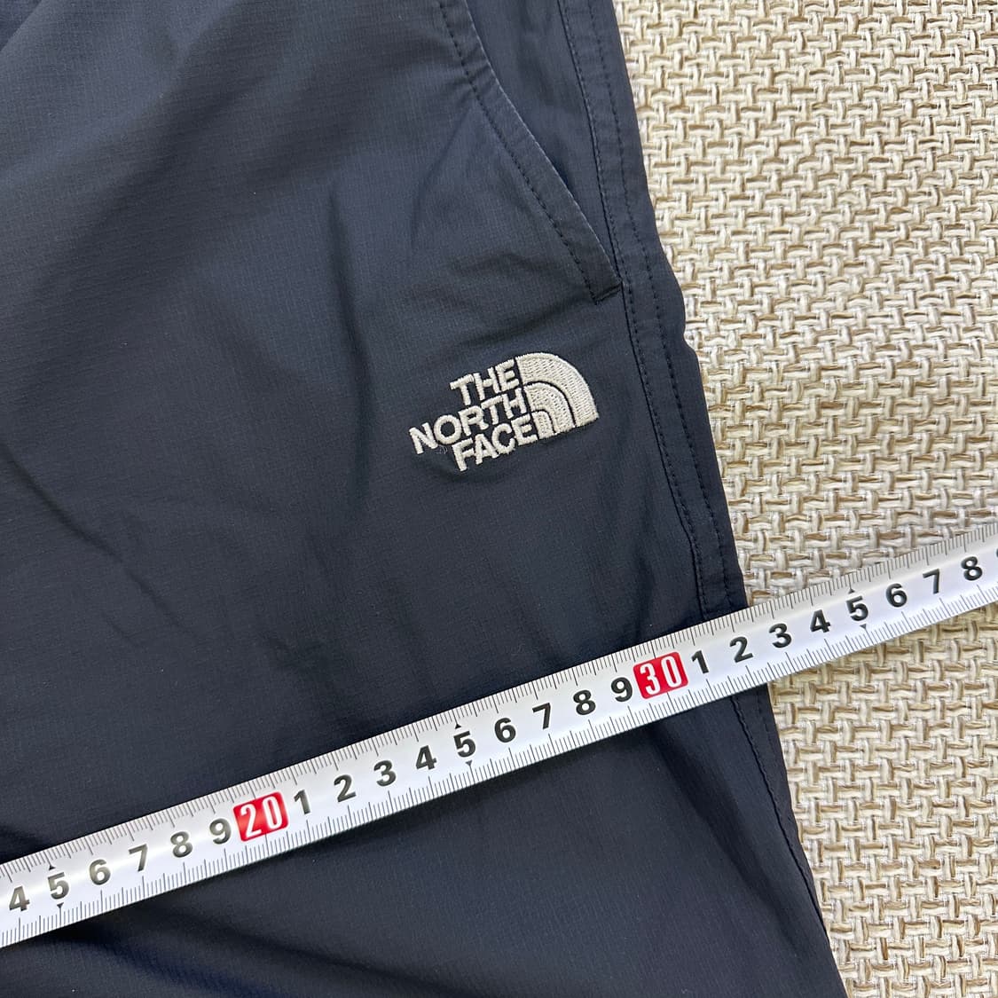 80 노스페이스 블랙 컬러 밴딩 반바지 0410D 상품이미지6