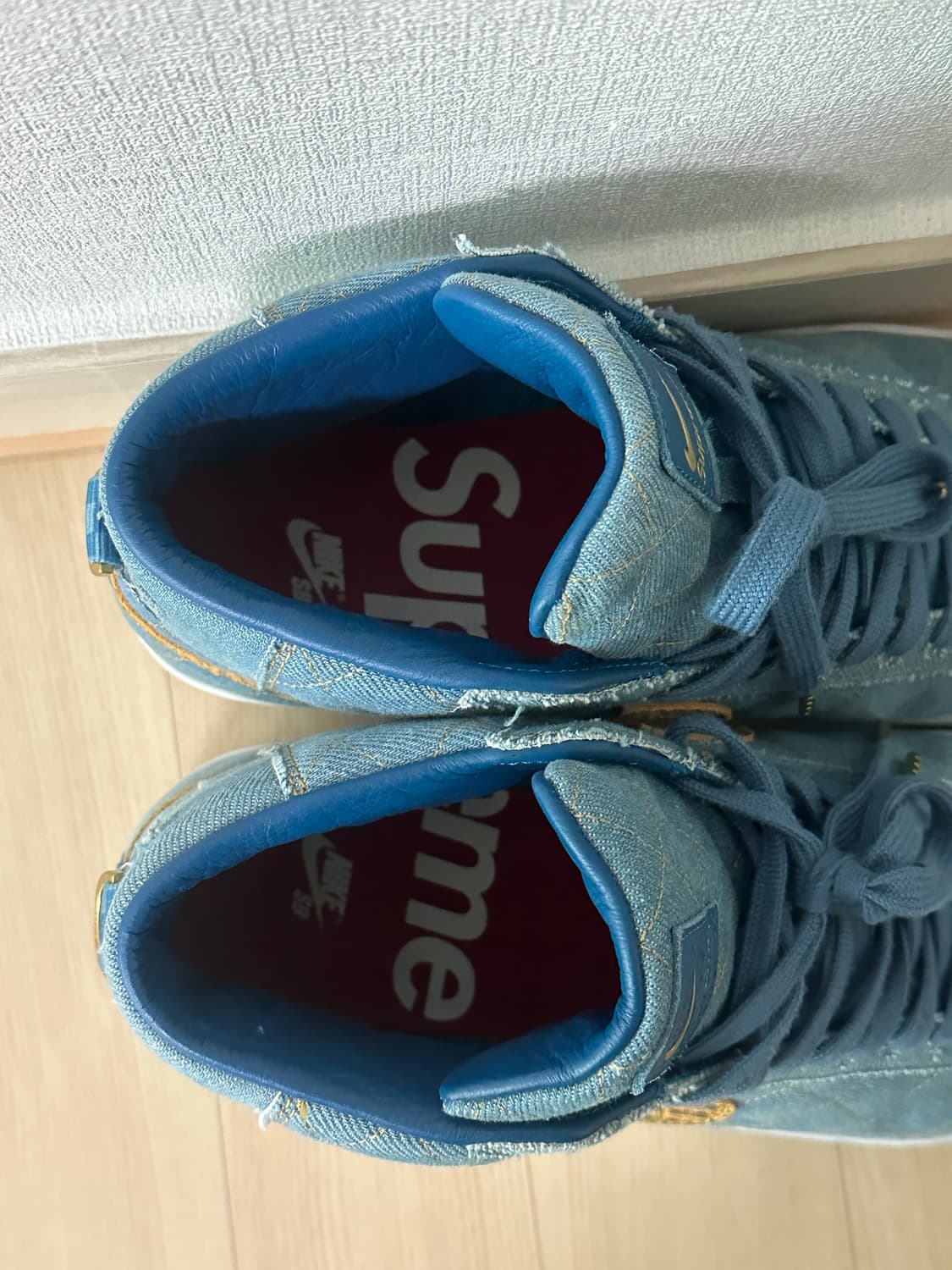 [270] 나이키 x 슈프림 SB 줌 블레이저 미드 QS 2 인더스트리얼 상품이미지5