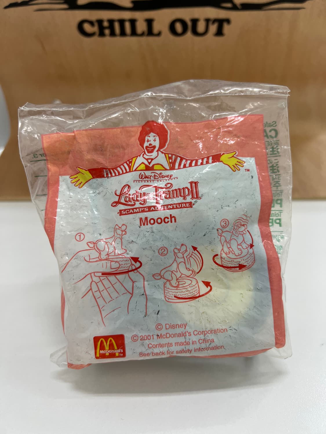 90년대 해피밀 빈티지 맥토이 미개봉 레이디 앤 더 트램프 빈티지토이 상품이미지1