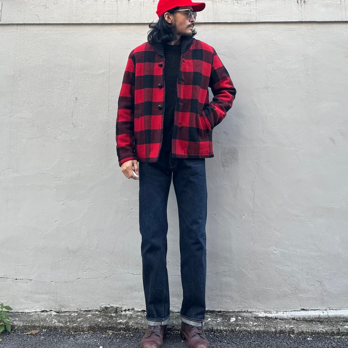 90년대 미국 파이브 브라더 울 워크 자켓 상품이미지7