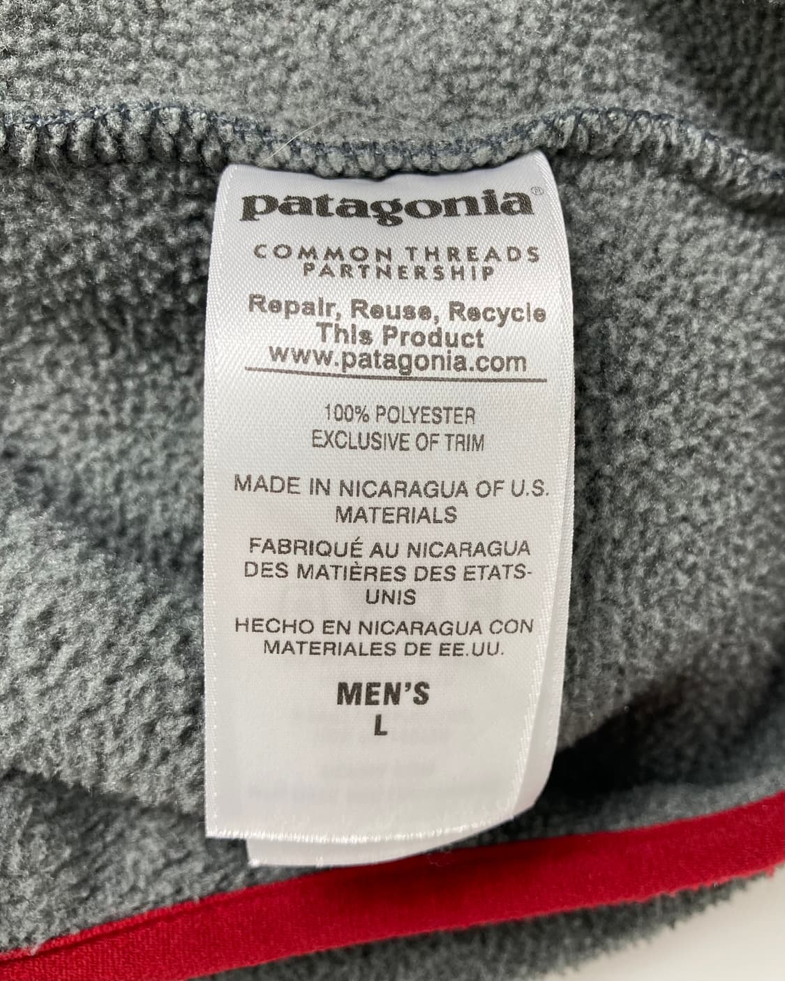 10s Patagonia Synchilla Snap-t Fleece 상품이미지4