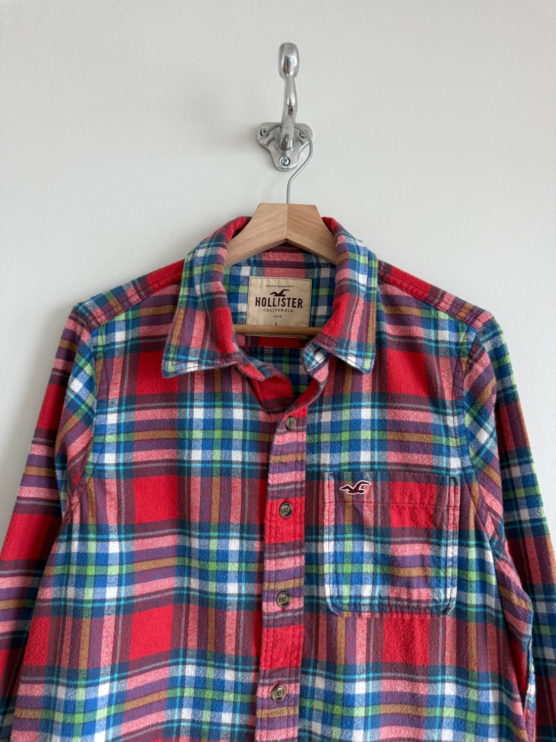 홀리스터(HOLLISTER) 플란넬 체크 셔츠 상품이미지2