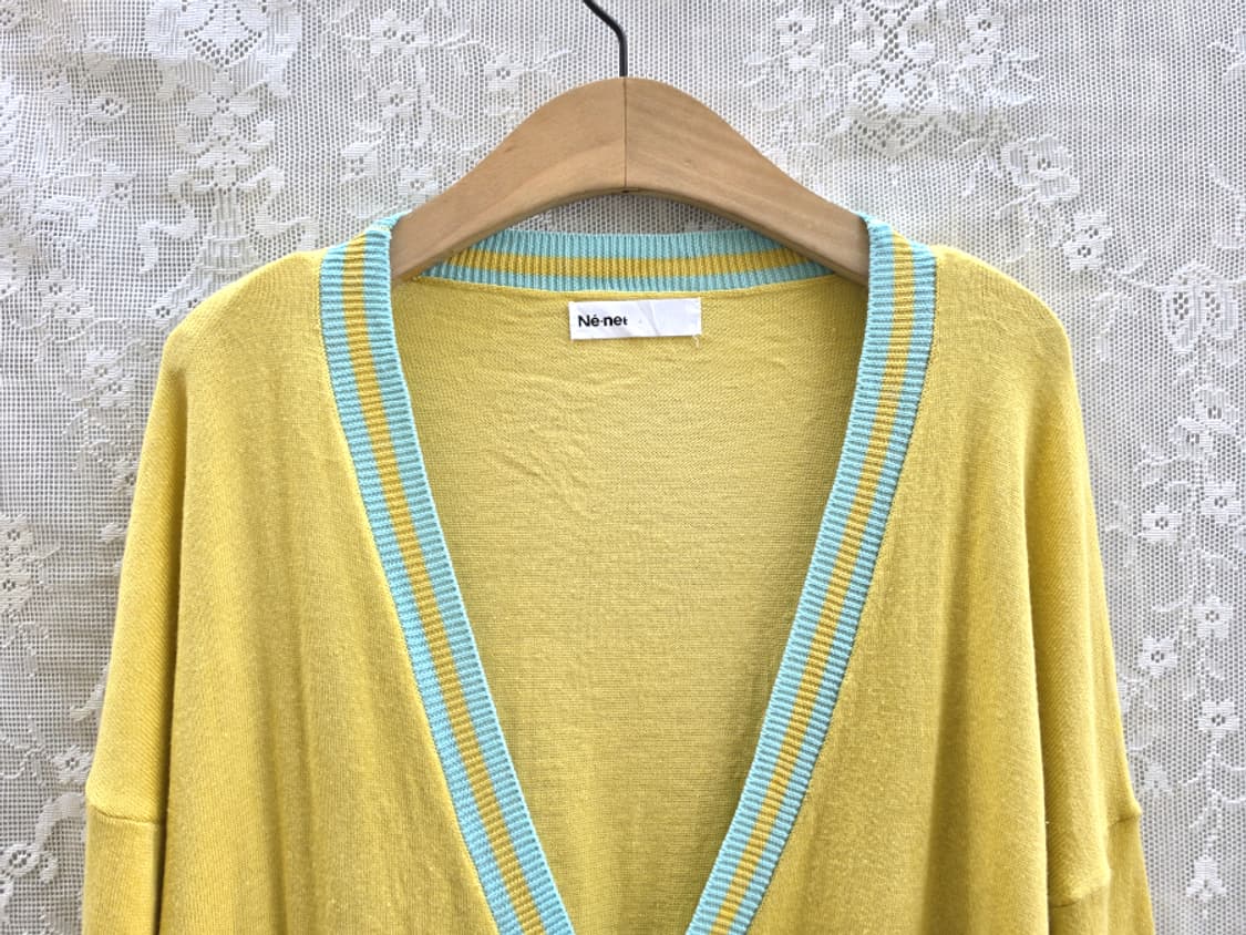 네넷 코튼 롱 가디건 상품이미지2