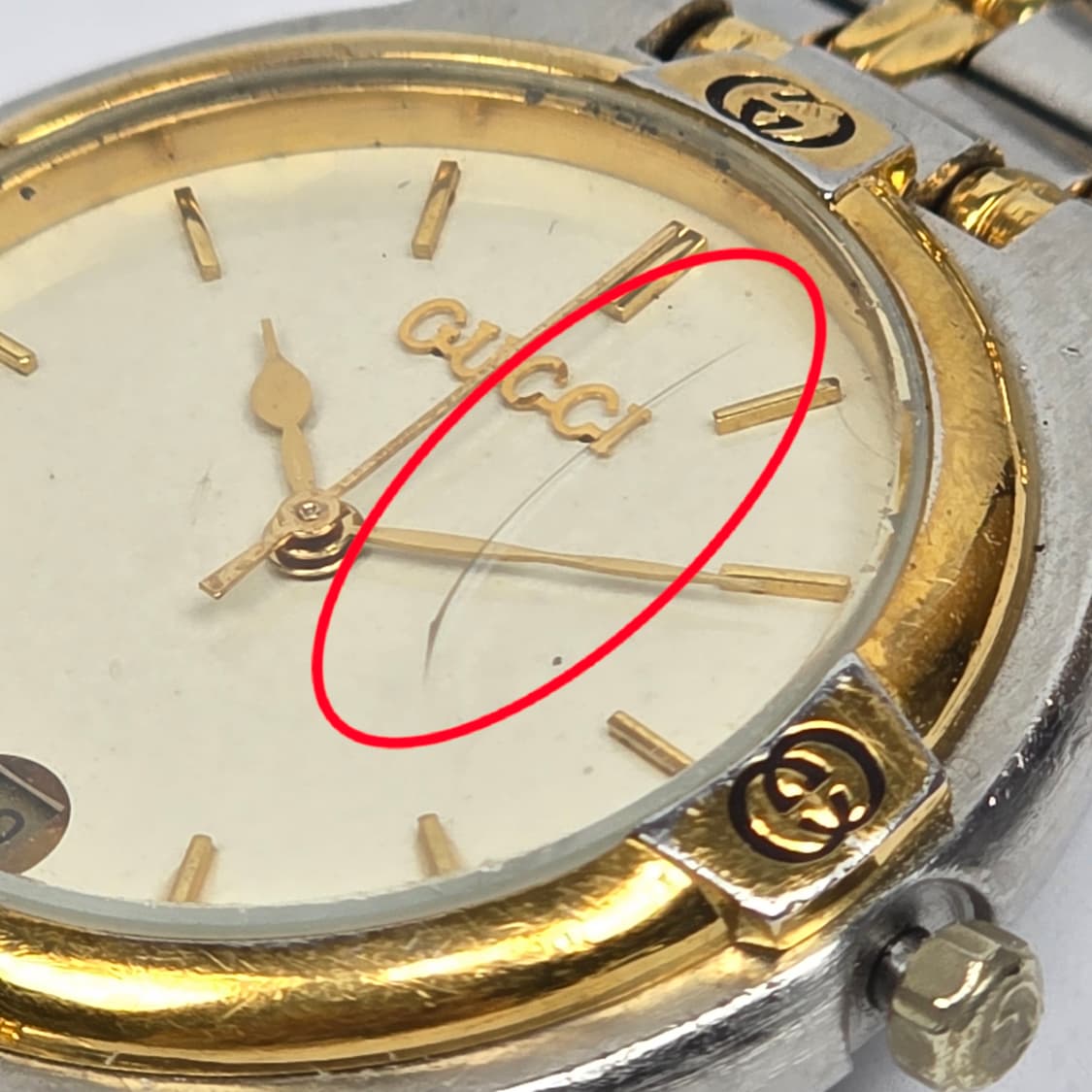 구찌 9000 인터로킹 콤비 시계 흰판 상품이미지4