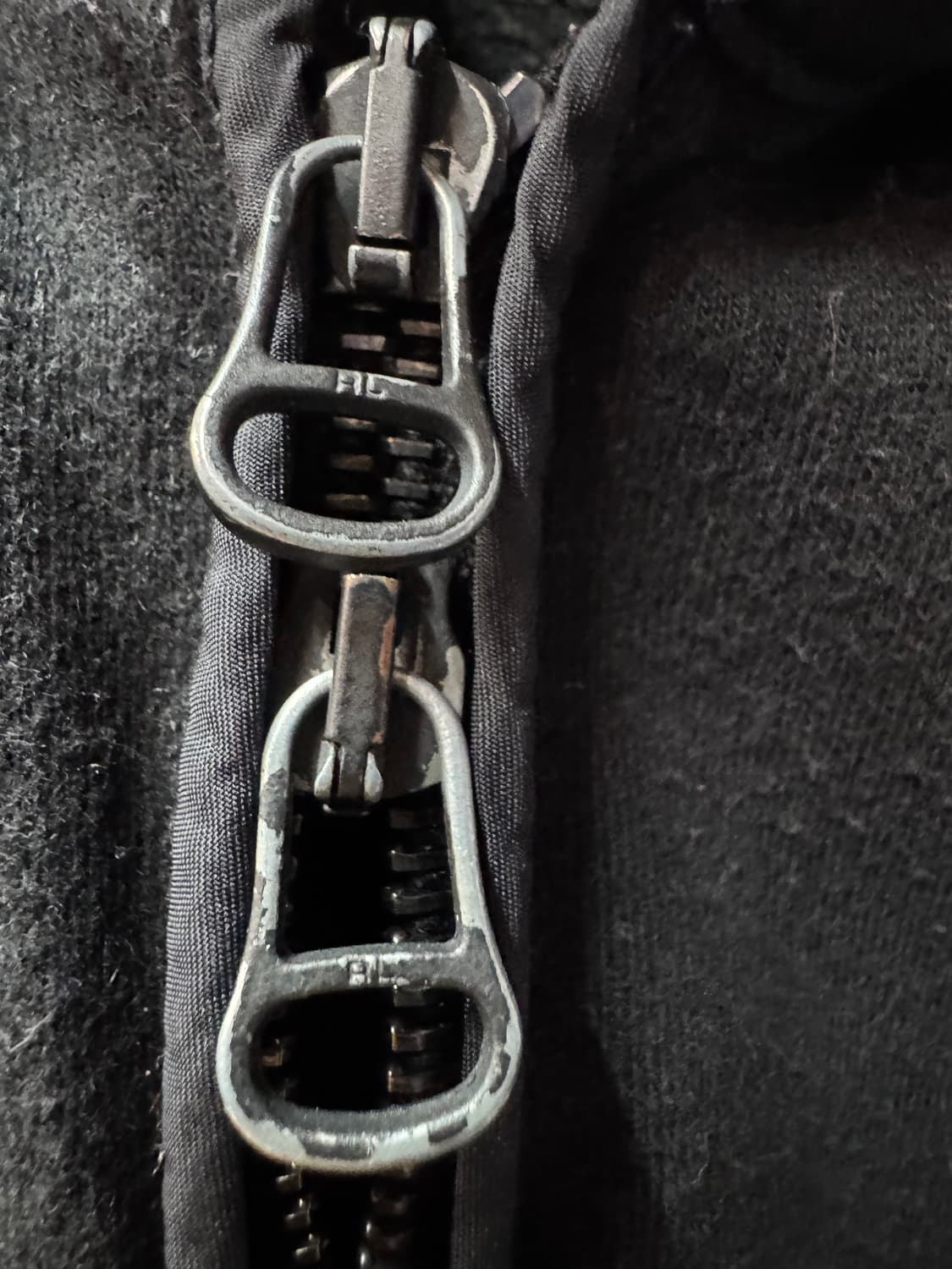 올드스쿨 폴로랄프로렌 로고와펜 스웨트셔츠 투웨이 집업 L(M) 상품이미지4