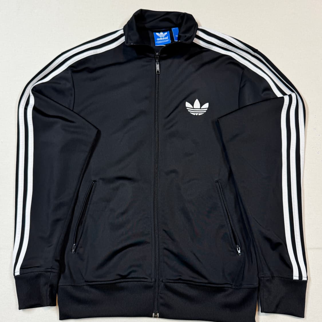 100) 아디다스 파이어버드 삼선 져지 트랙탑 집업 블랙 A1 상품이미지2