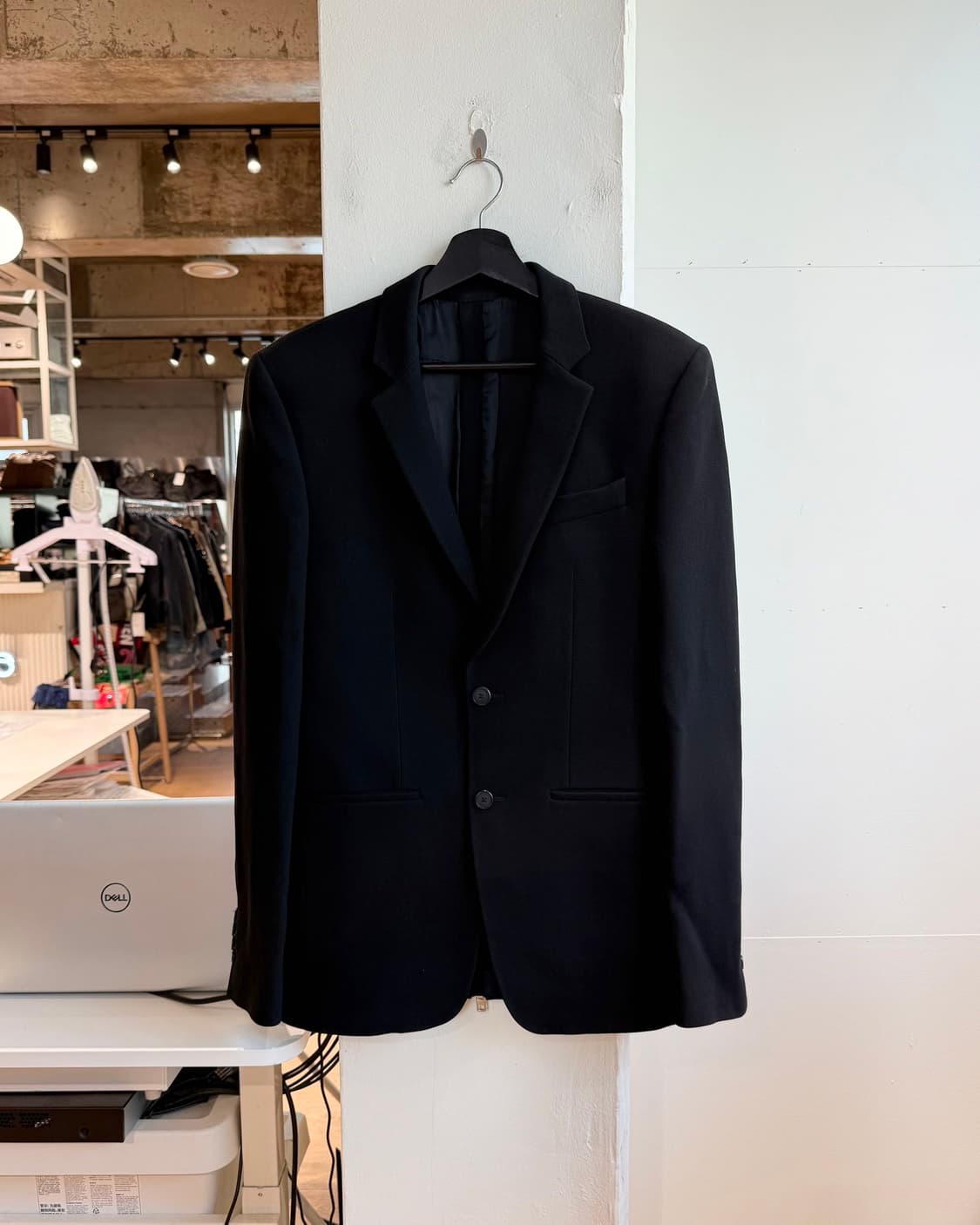 지방시 블랙 백지퍼 테일러드 블레이저 자켓  상품이미지2