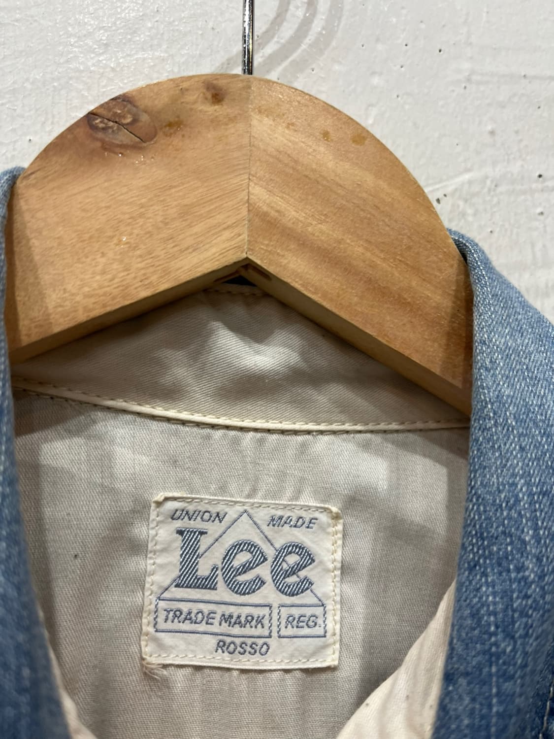 Lee 재팬 데님 원피스 셔츠 상품이미지6