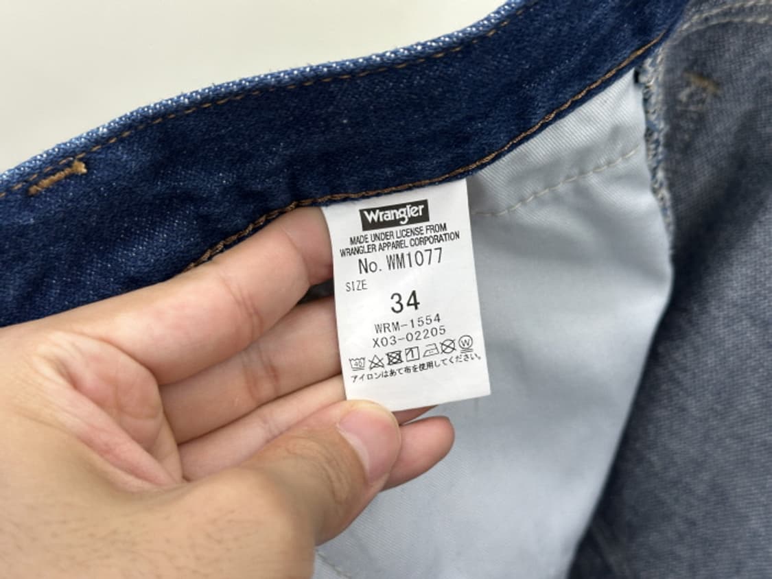 Wrangler boots cut denim 상품이미지10