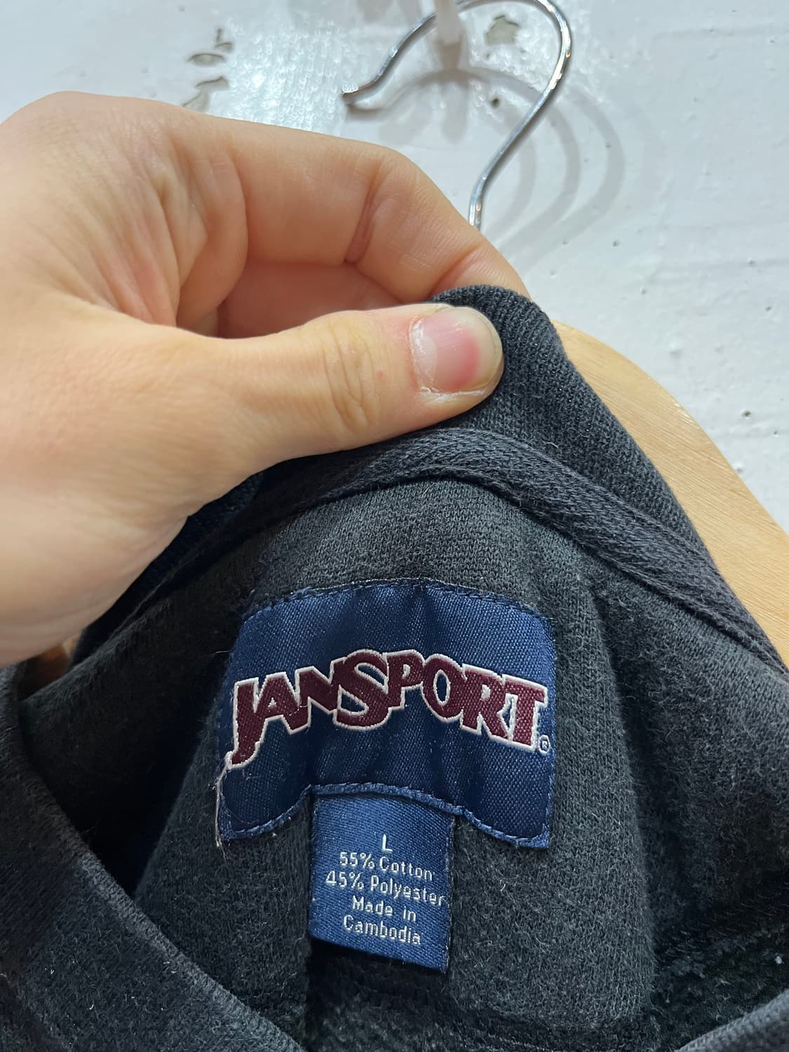 빈티지 잔스포츠 노스그린빌 대학 맨투맨 스웻셔츠  상품이미지4