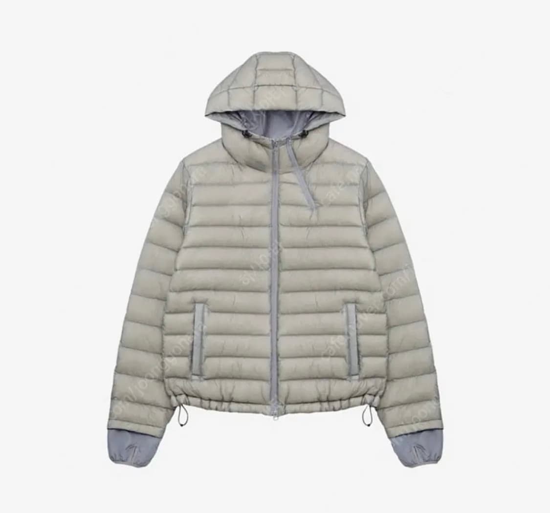 산산기어 서피스 푸퍼 자켓 경량패딩 그레이 24FW 상품이미지1