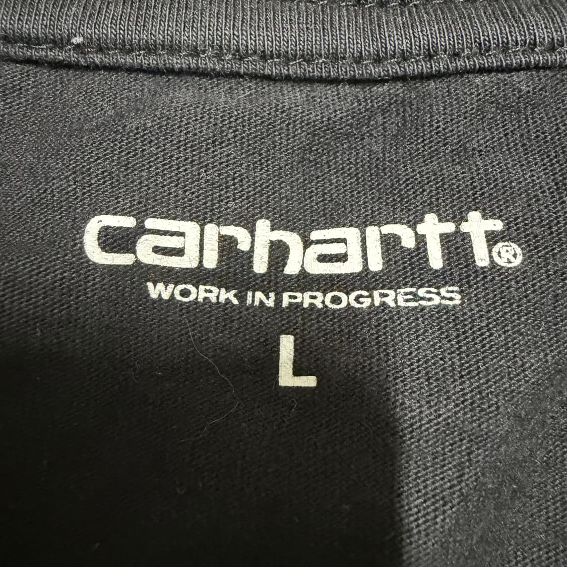 칼하트 블랙 반팔티 L 상품이미지3