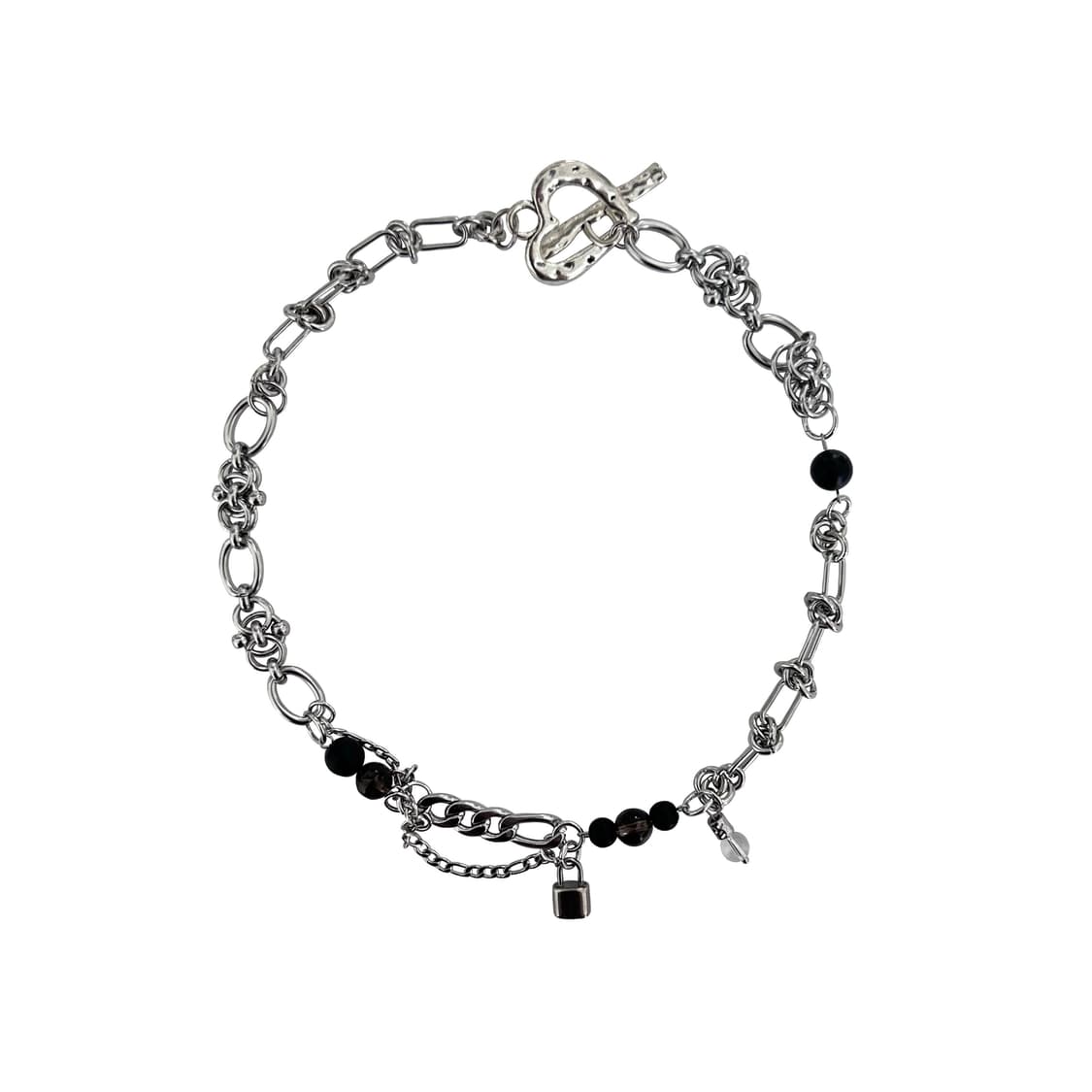 Brown twist necklace 상품이미지1