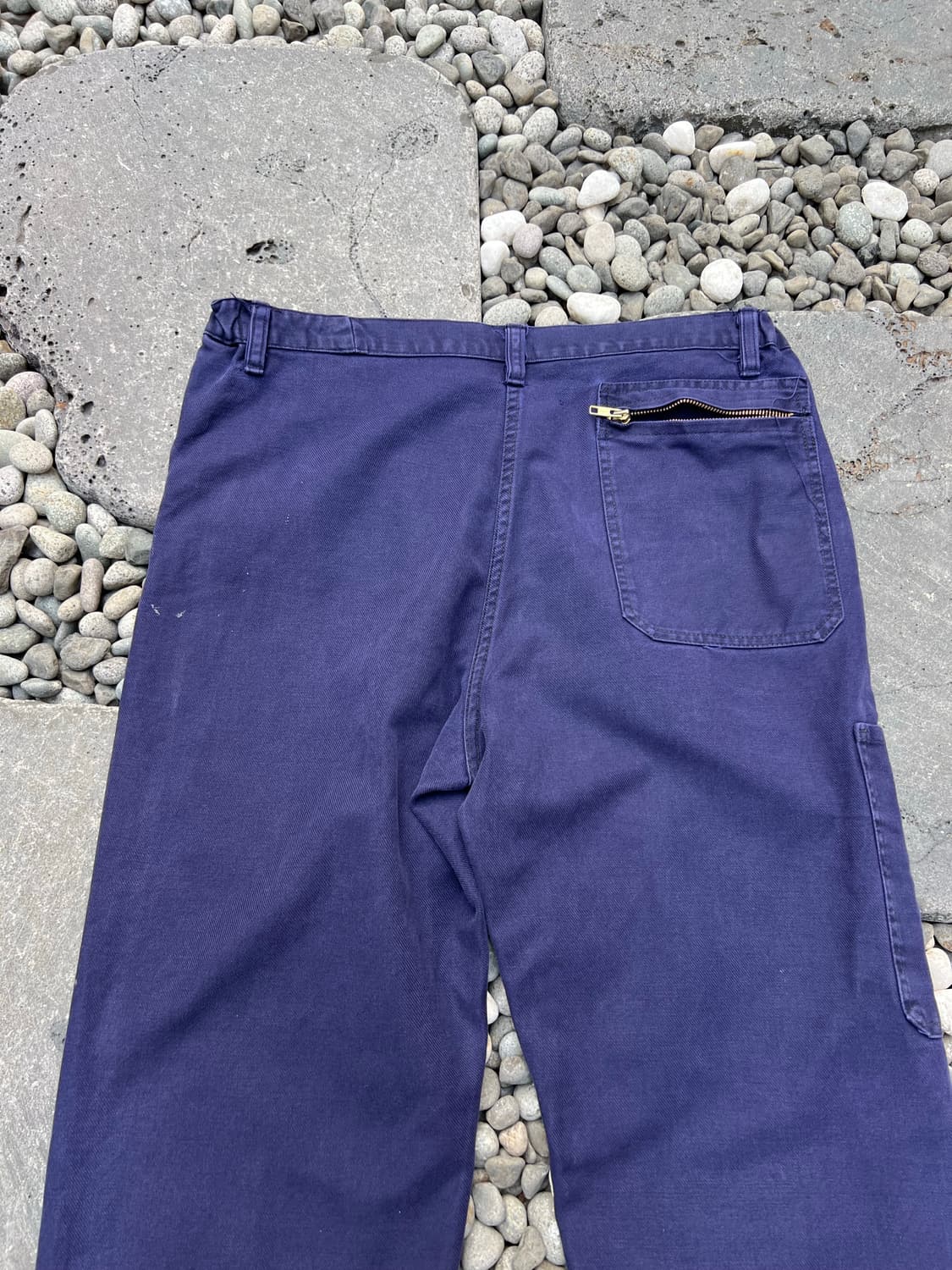 (35인치)OLD VINTAGE DARK NAVY 빈티지프렌치워크팬츠 상품이미지8