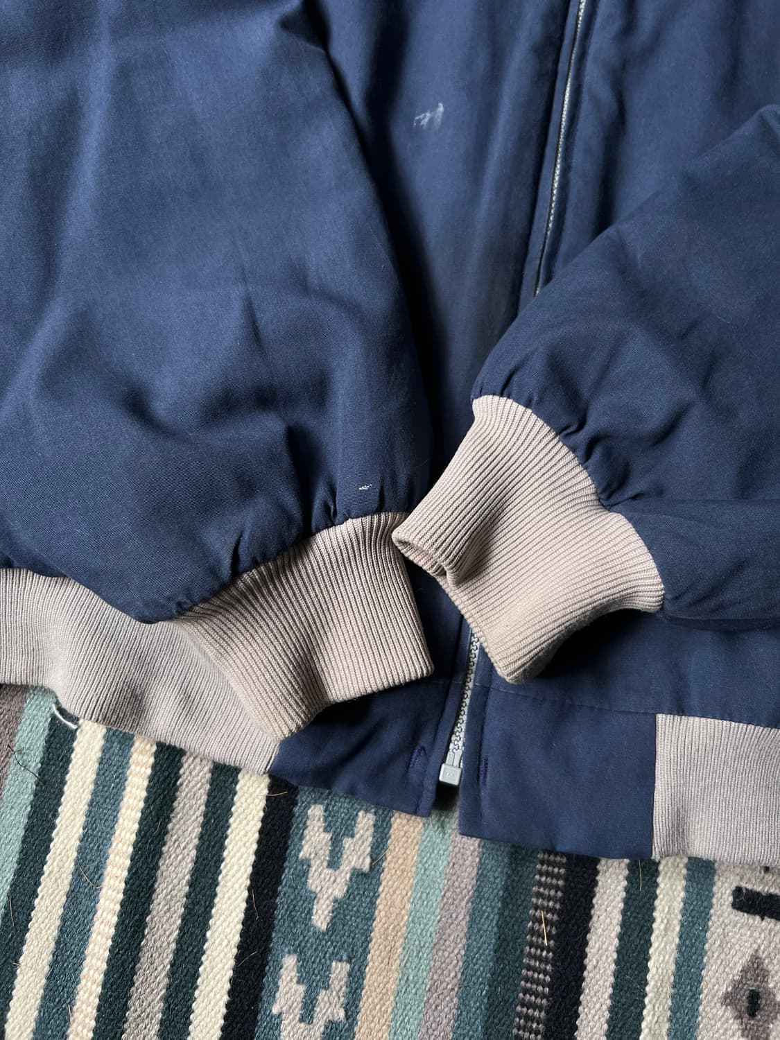 [XL]90's Made in USA 카펜터 오피서 봄버 자켓 상품이미지7