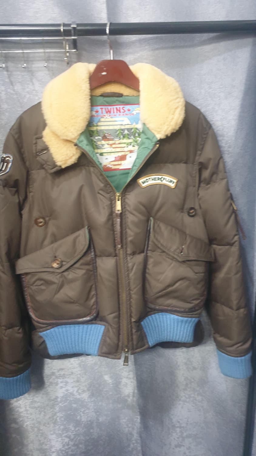 디스퀘어드 2 양털 카라 패딩 점퍼 상품이미지1