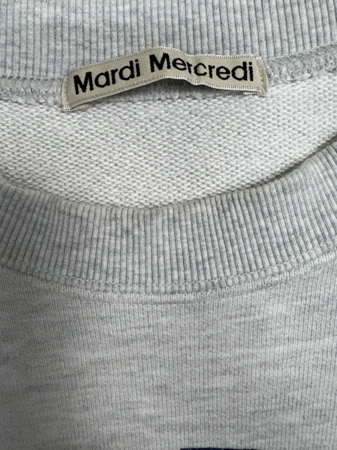 마르디메크르디 맨투맨 멜란지 상품이미지6