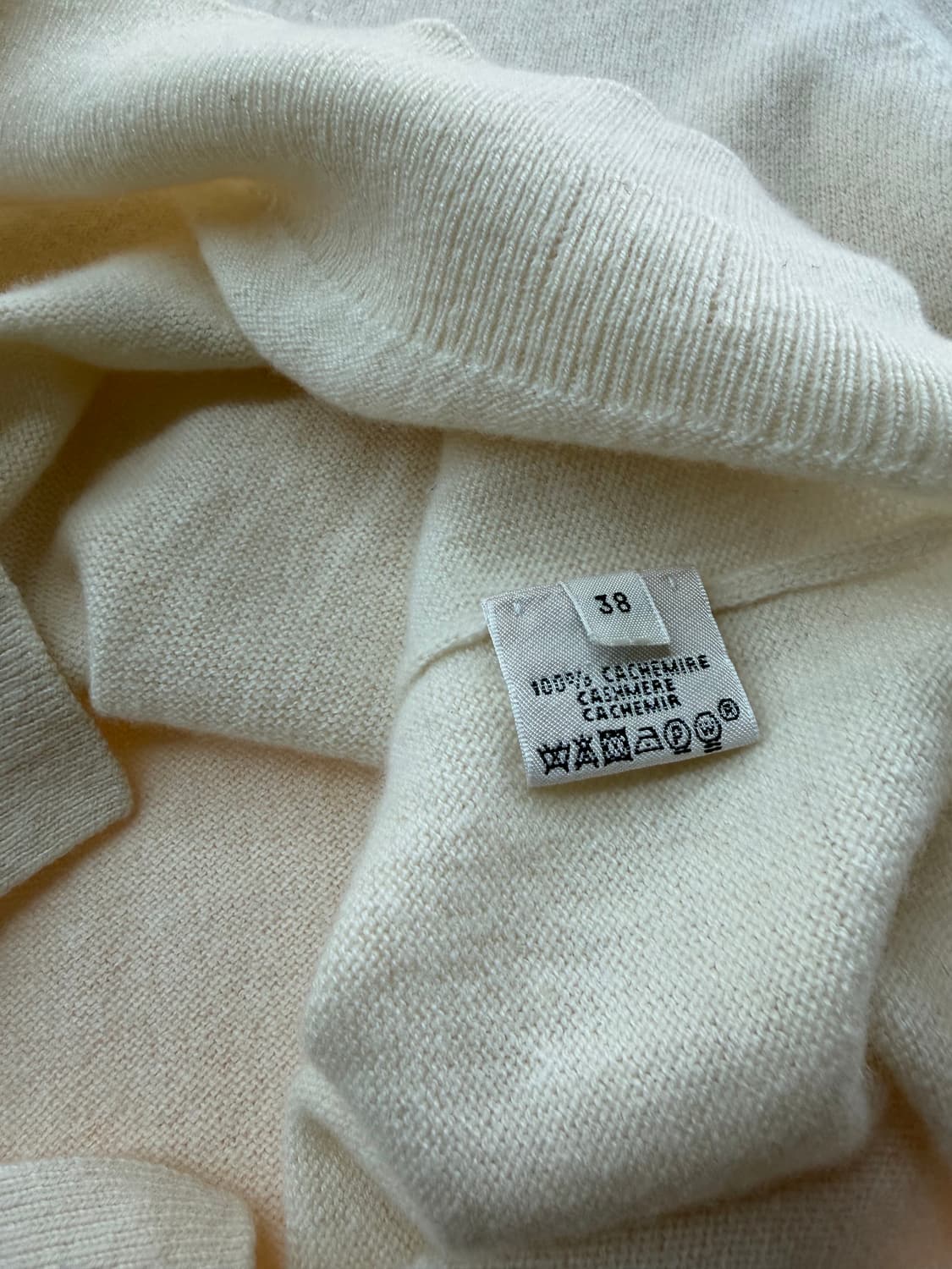 38/ 에르메스 캐시미어 100% 브이넥 니트 상품이미지9